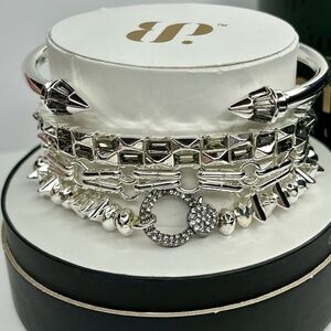 Bomb Party NEW IN BOX Fall Luxe Edition 2024 Stacks Bracelet